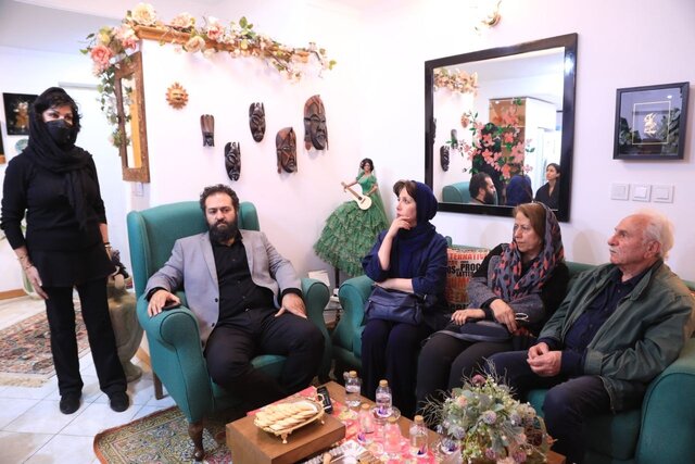 دیدار هنرمندان با فرزانه کابلی برای همدردی + عکس 3