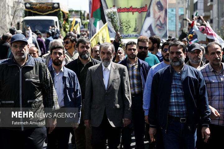 حضور مسوولان لشکری و کشوری در راهپیمایی روز قدس + تصاویر 15