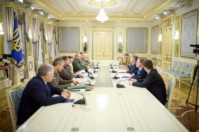 رایزنی سران نظامی انگلیس و اوکراین در کی‌یف
