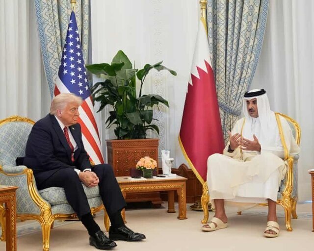 تماس تلفنی امیر قطر و ترامپ درباره ایران
