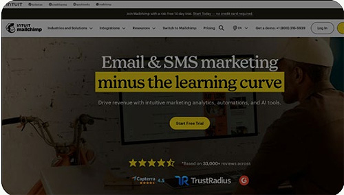 Mailchimp copy