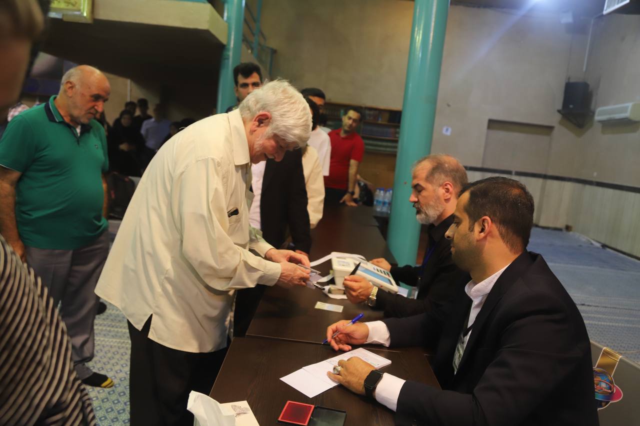 محمد هاشمی در انتخابات شرکت کرد + عکس 2