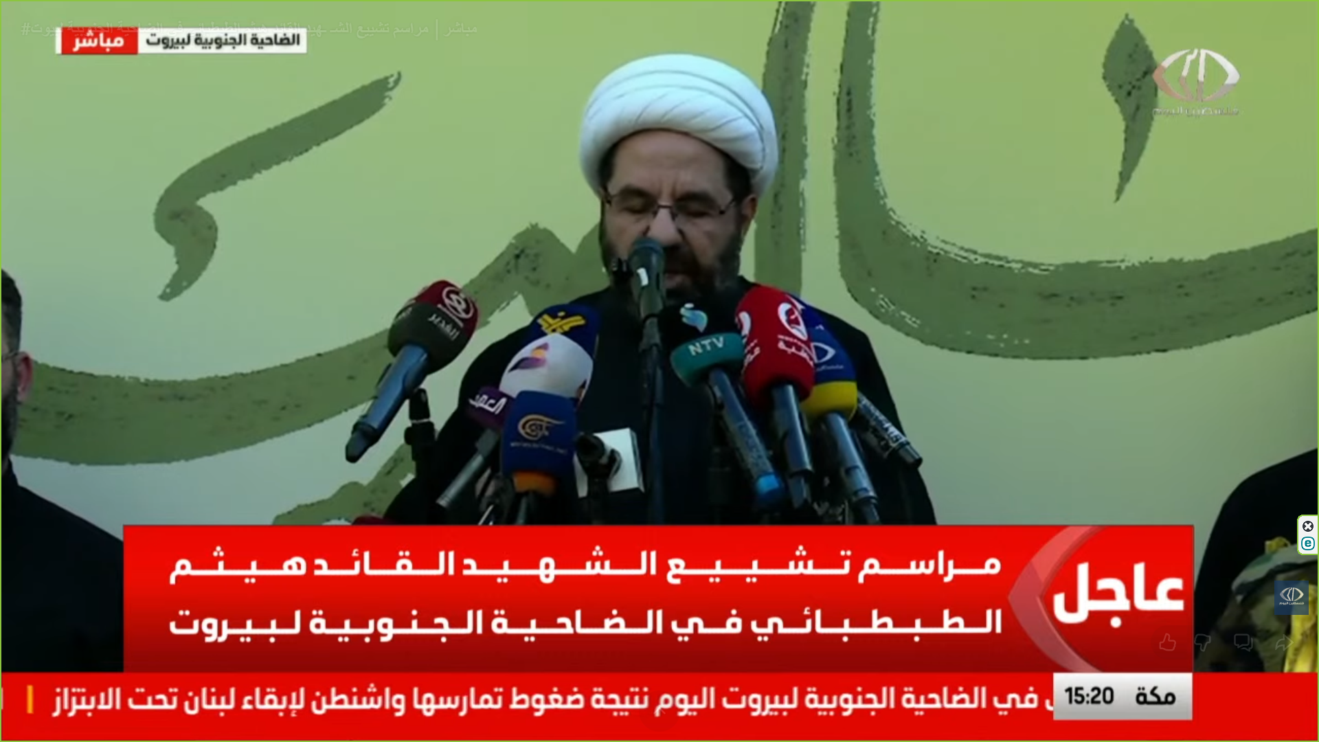 مراسم تشییع پیکر فرمانده برجسته حزب الله آغاز شد + عکس 4