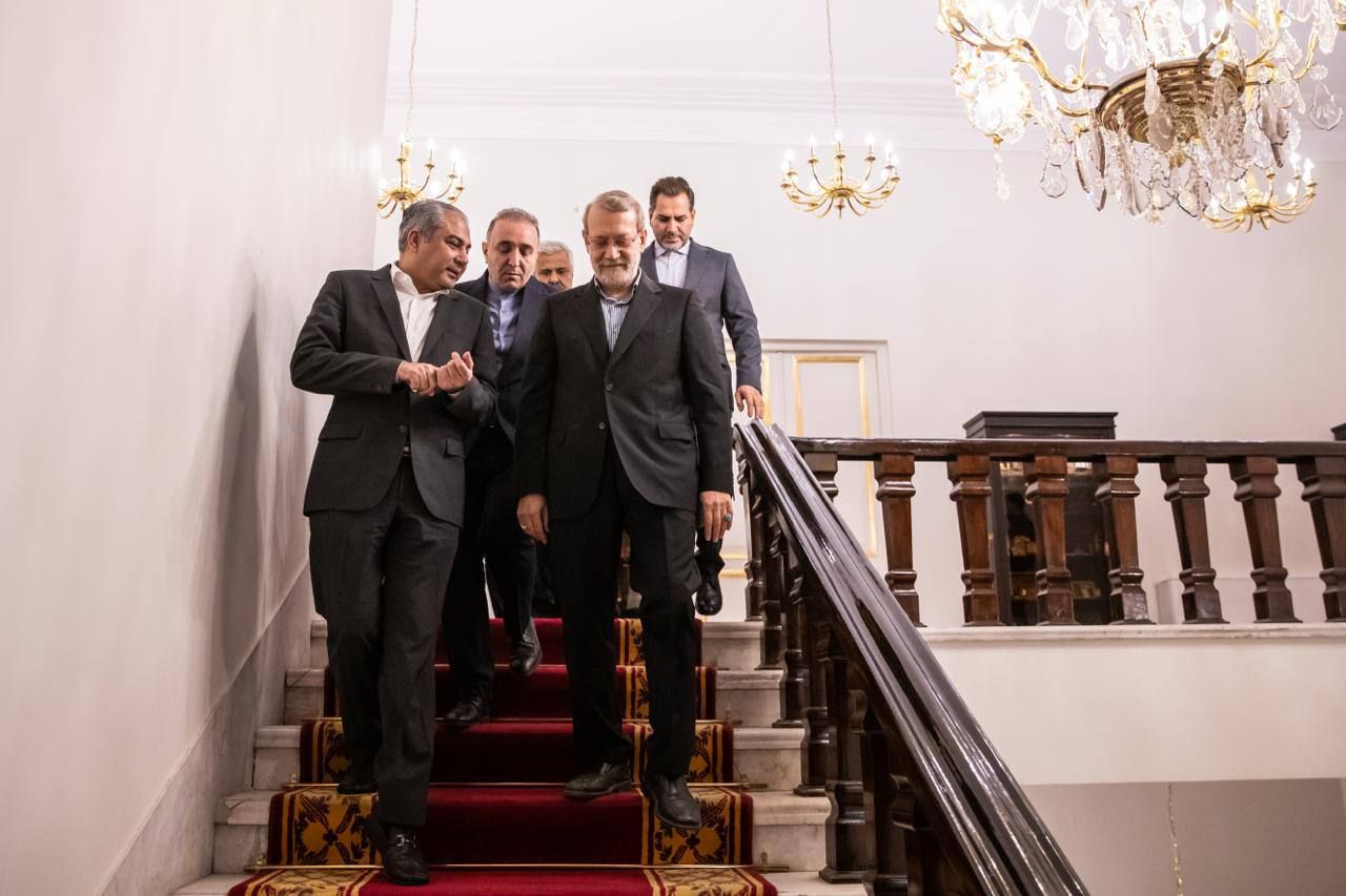 تصاویری از دیدار و گفت وگوی علی لاریجانی، دبیر شورای عالی امنیت ملی با وزیر کشور پاکستان 3