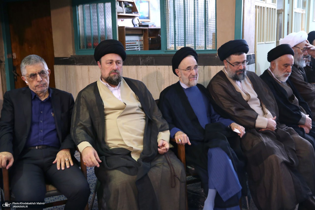 اولین حضور خاتمی در یک مراسم پس از ترخیص از بیمارستان + عکس 3