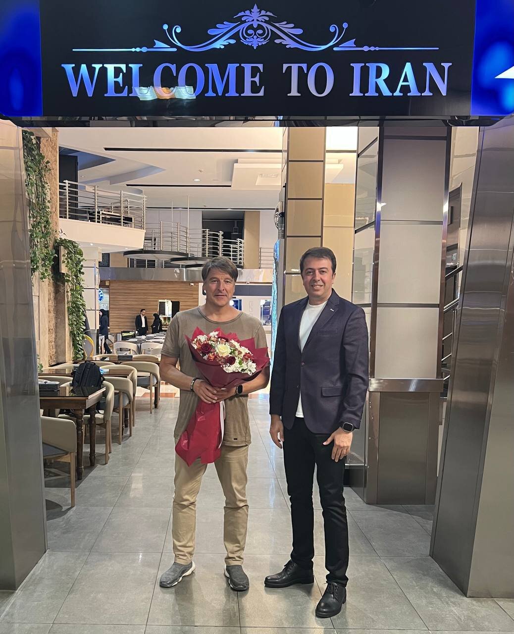 مربی آلمانی پرسپولیس وارد تهران شد + عکس 2