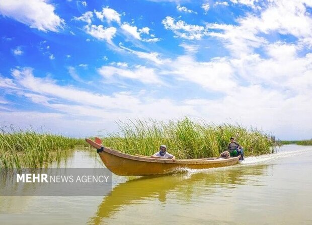 خبر خوش برای خوزستانی‌ها/ آب به هورالعظیم رسید