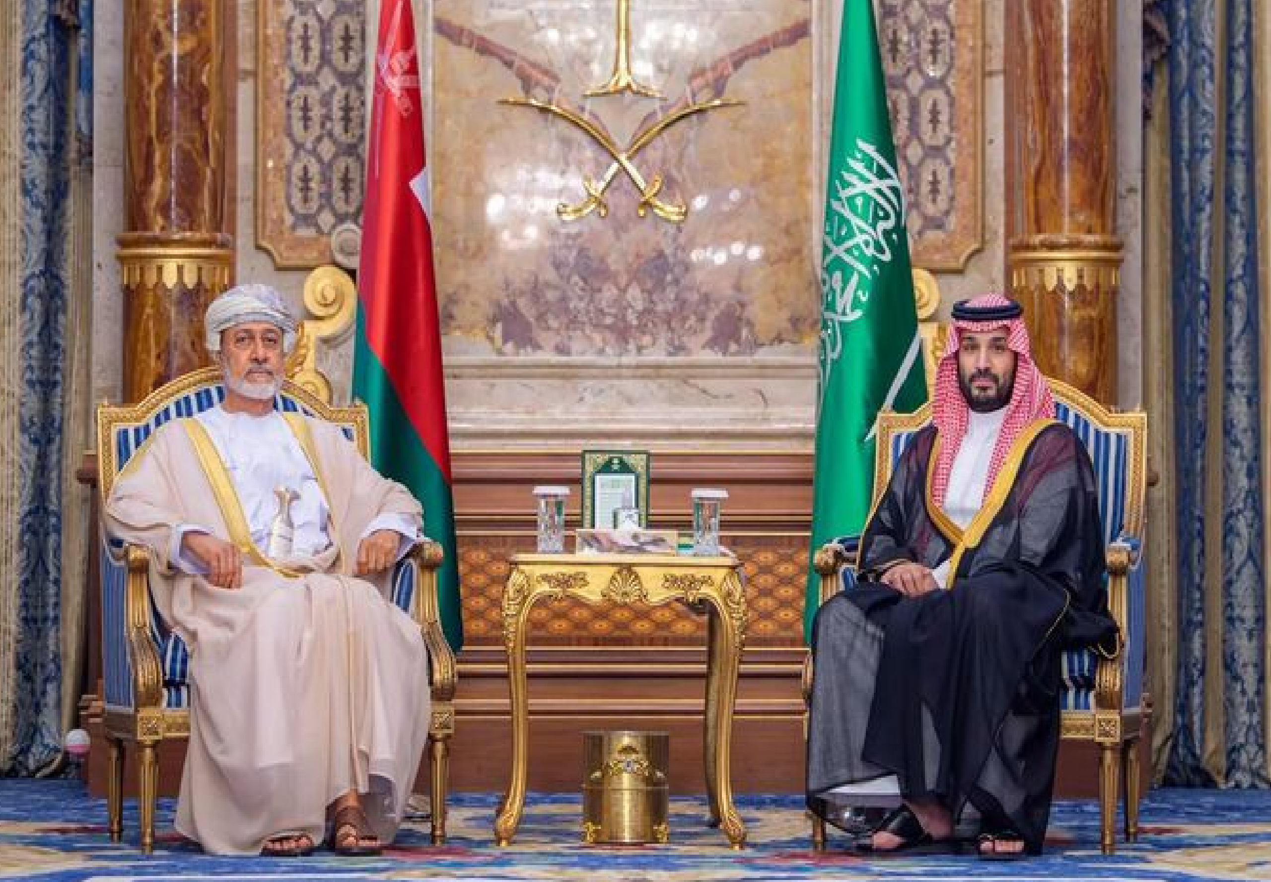 رایزنی بن سلمان و سلطان عمان در جده درباره تحولات منطقه