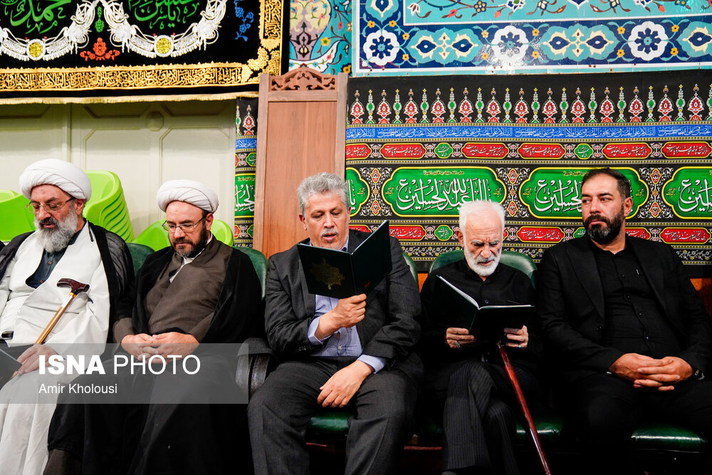 حضور چهره‌های اصلاح‌طلب و اصولگرا در مراسم ختم برادر ناطق نوری + تصاویر 9