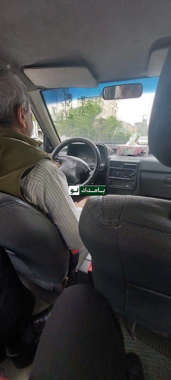 دادستان سابق تهران در حال مسافرکشی