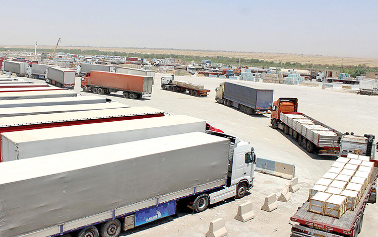 اختلال تجاری در مرز بازرگان