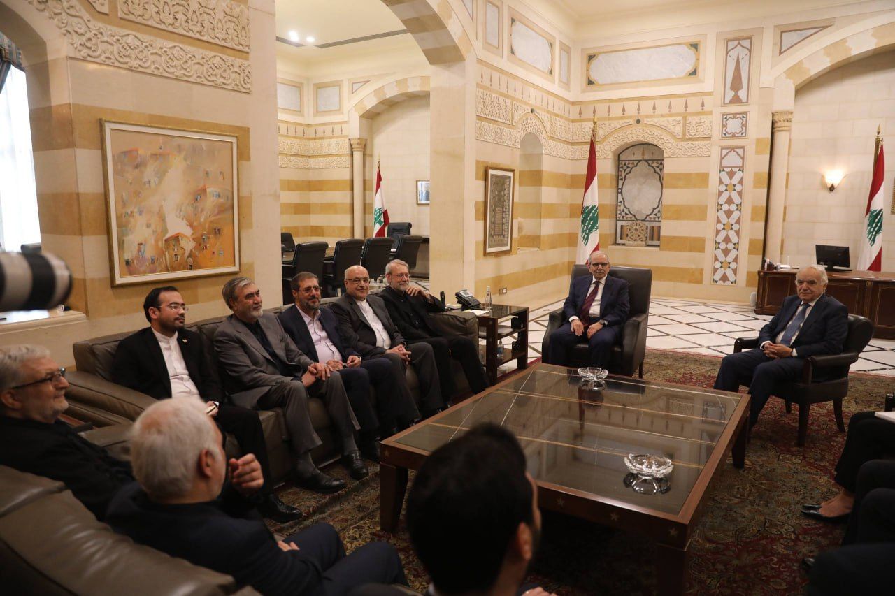 لاریجانی و نخست وزیر لبنان