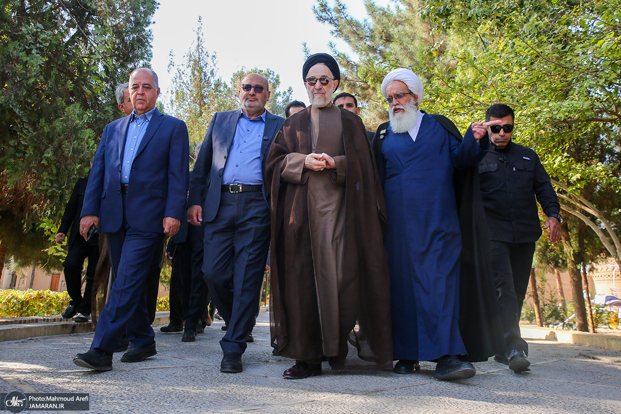 بازدید+سید+محمد+خاتمی+از+باغ+دولت+آباد+یزد (5)