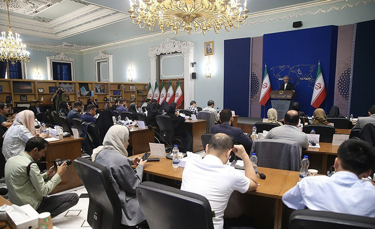 اسماعیل بقائی-نشست خبری سخنگوی وزارت امور خارجه-خبرگزاری تسنیم- عکاس سید مصطفی طهرانی