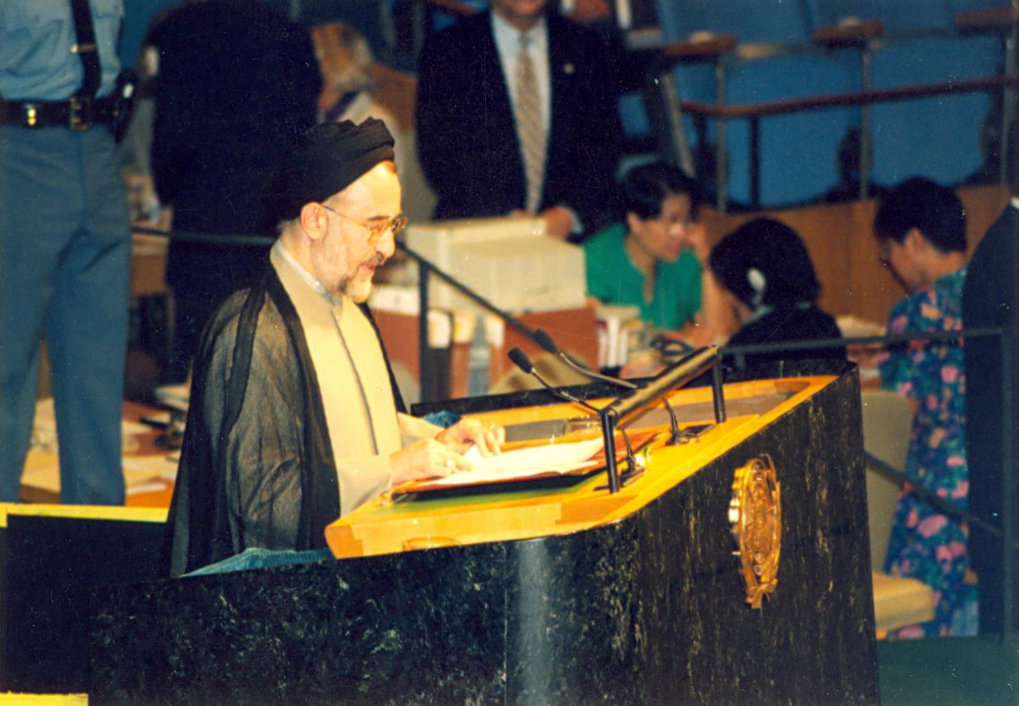 سیدمحمد خاتمی در سازمان ملل