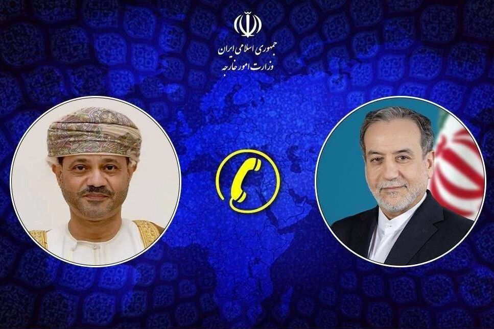 رایزنی تلفنی وزرای خارجه ایران و عمان درباره تنگه هرمز