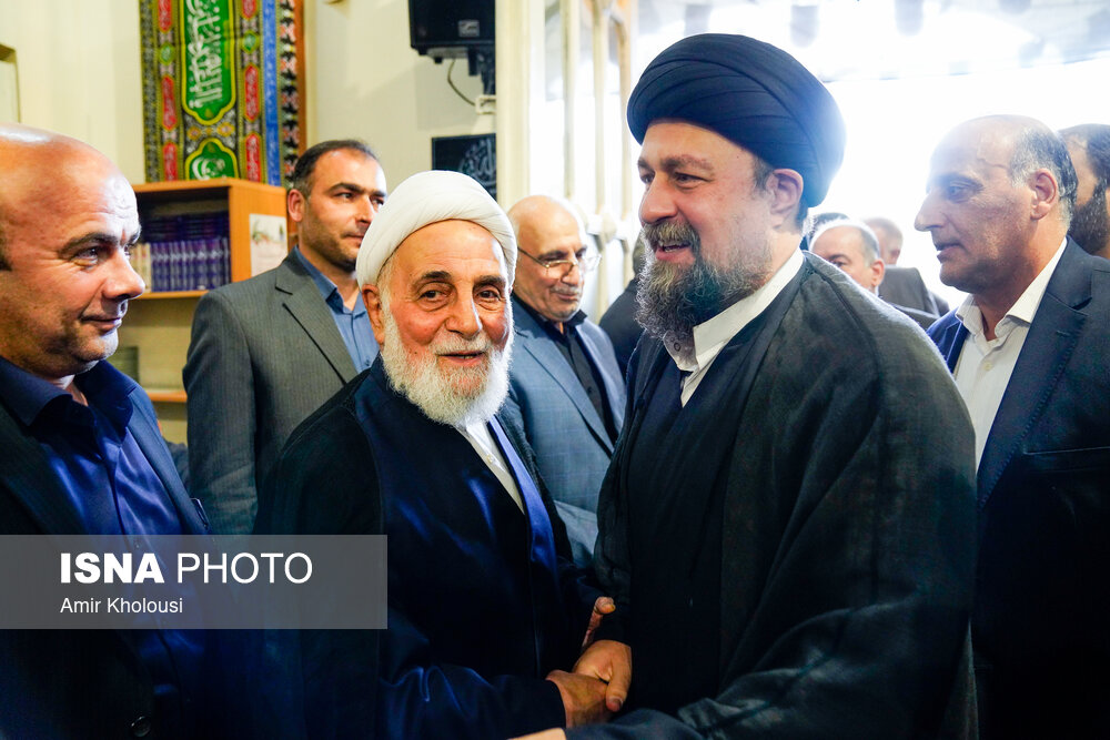 حضور چهره‌های اصلاح‌طلب و اصولگرا در مراسم ختم برادر ناطق نوری + تصاویر 5