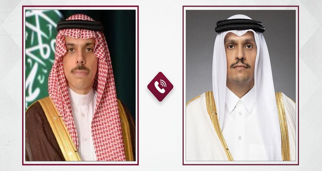 رایزنی تلفنی وزیران خارجه قطر و عربستان/ جزئیات یک گفتگوی مهم