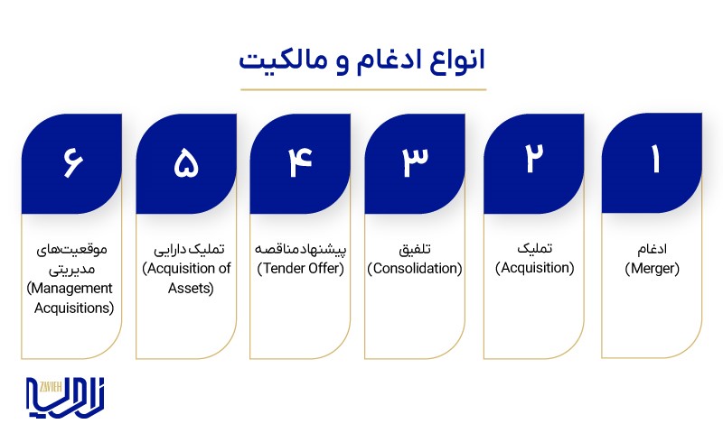 مزایای ادغام و تملیک