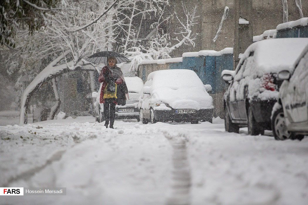 تهرانی برفی در آبان ماه 1398 + تصاویر 3