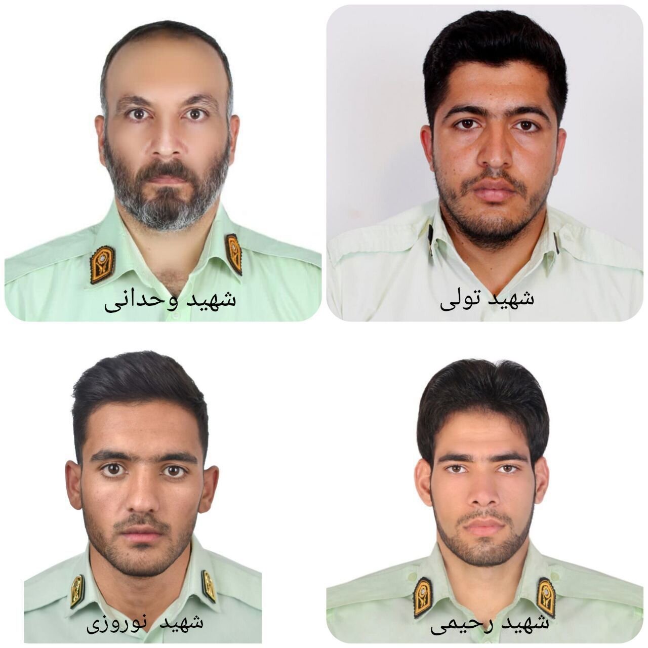تصاویر شهدای حادثه تروریستی ایرانشهر 2