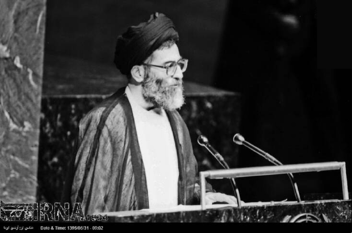 سیرعلی خامنه ای در سازمان ملل