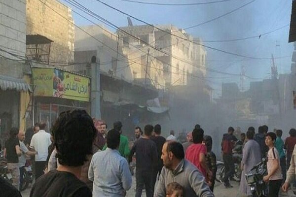۲ انفجار در دمشق همزمان با حضور ماکرون در سوریه/ این انفجارها نزدیک محل اقامت رئیس جمهور فرانسه رخ داد