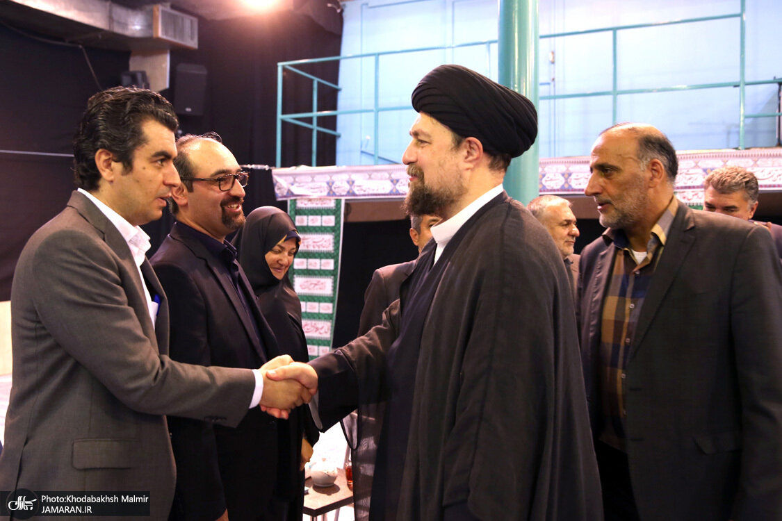 تصاویری از خوش و بش یادگار امام با نمایندگان پیشین شورای شهر تهران