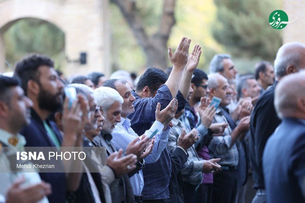 اقامه نماز طلب باران در همدان + عکس 4