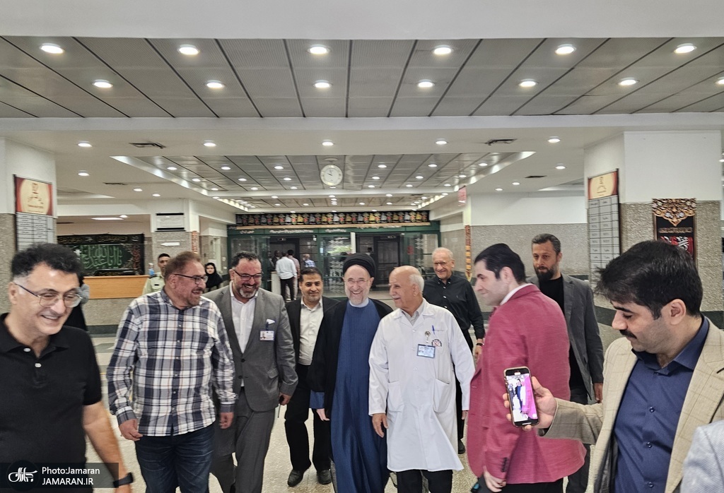 چه کسانی به عیادت خاتمی رفتند؟+ عکس 2