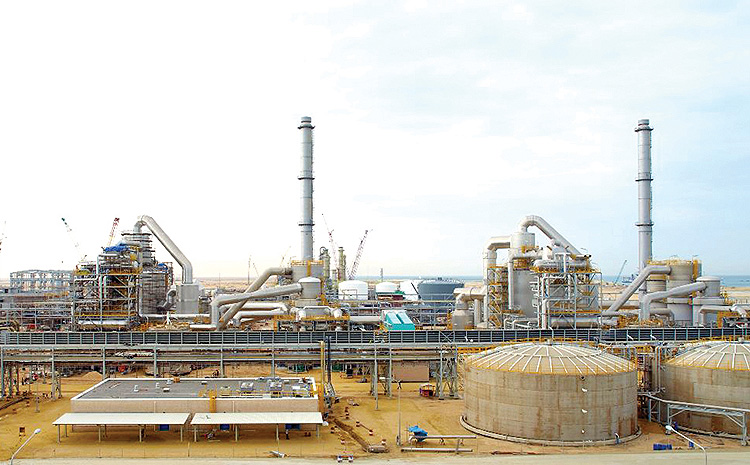 کارخانه اسید سولفوریک شرکت معادن عربستان copy