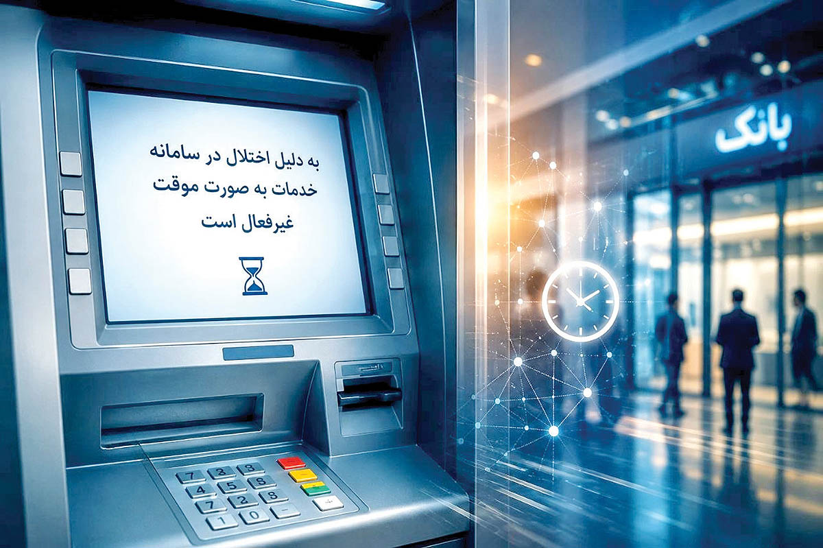 روایت رسمی از  اختلال عملیات بانکی