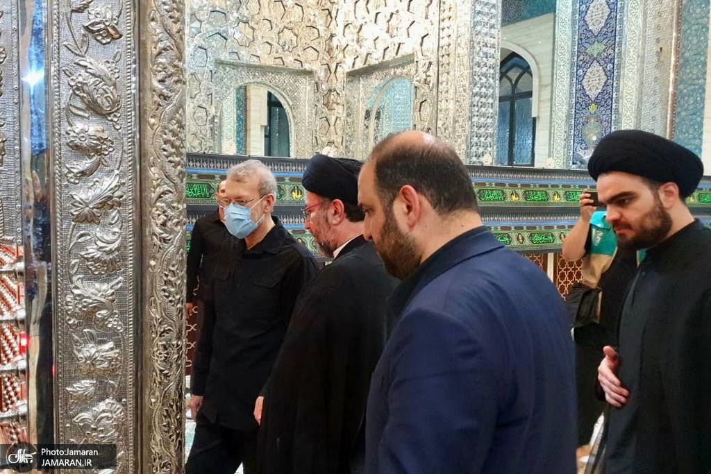 خدمت رسانی علی لاریجانی به زائران اربعین + تصاویر 4