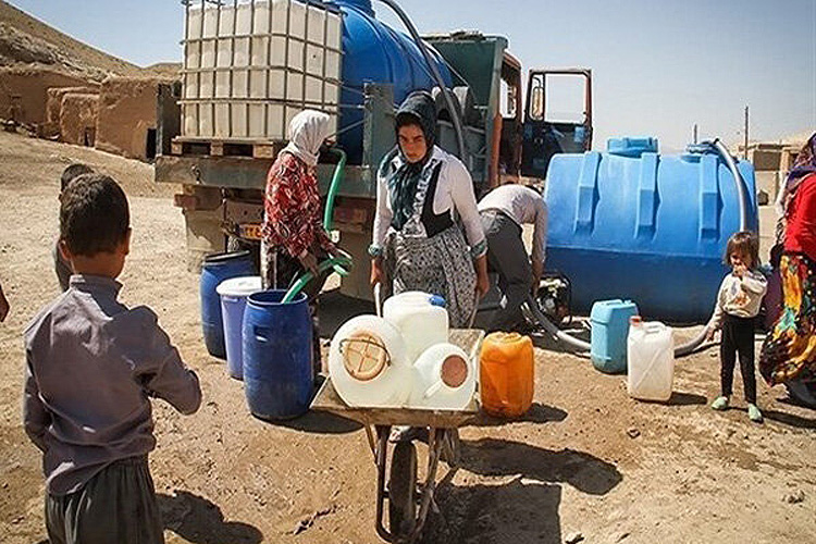 امداد آبی به روستاهای لرستان