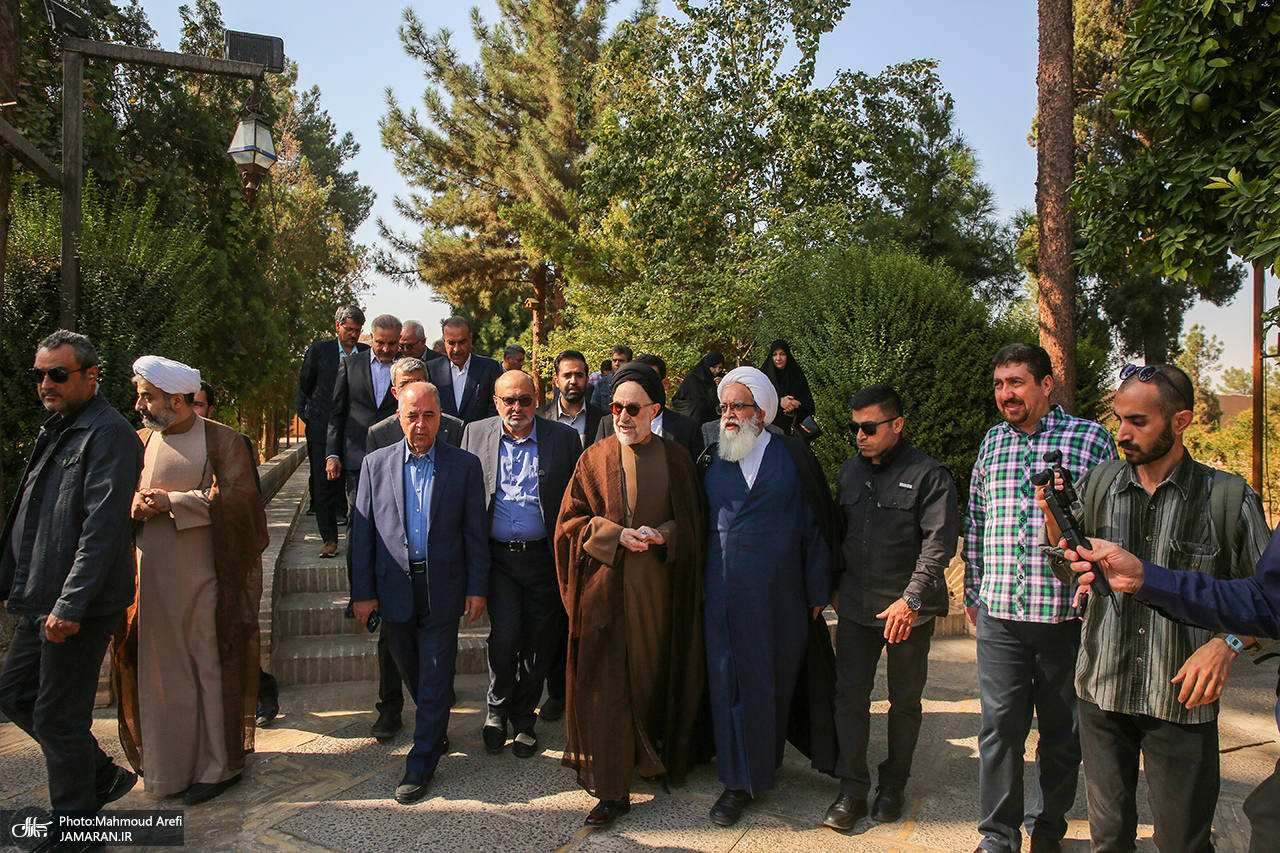 بازدید+سید+محمد+خاتمی+از+باغ+دولت+آباد+یزد (2)