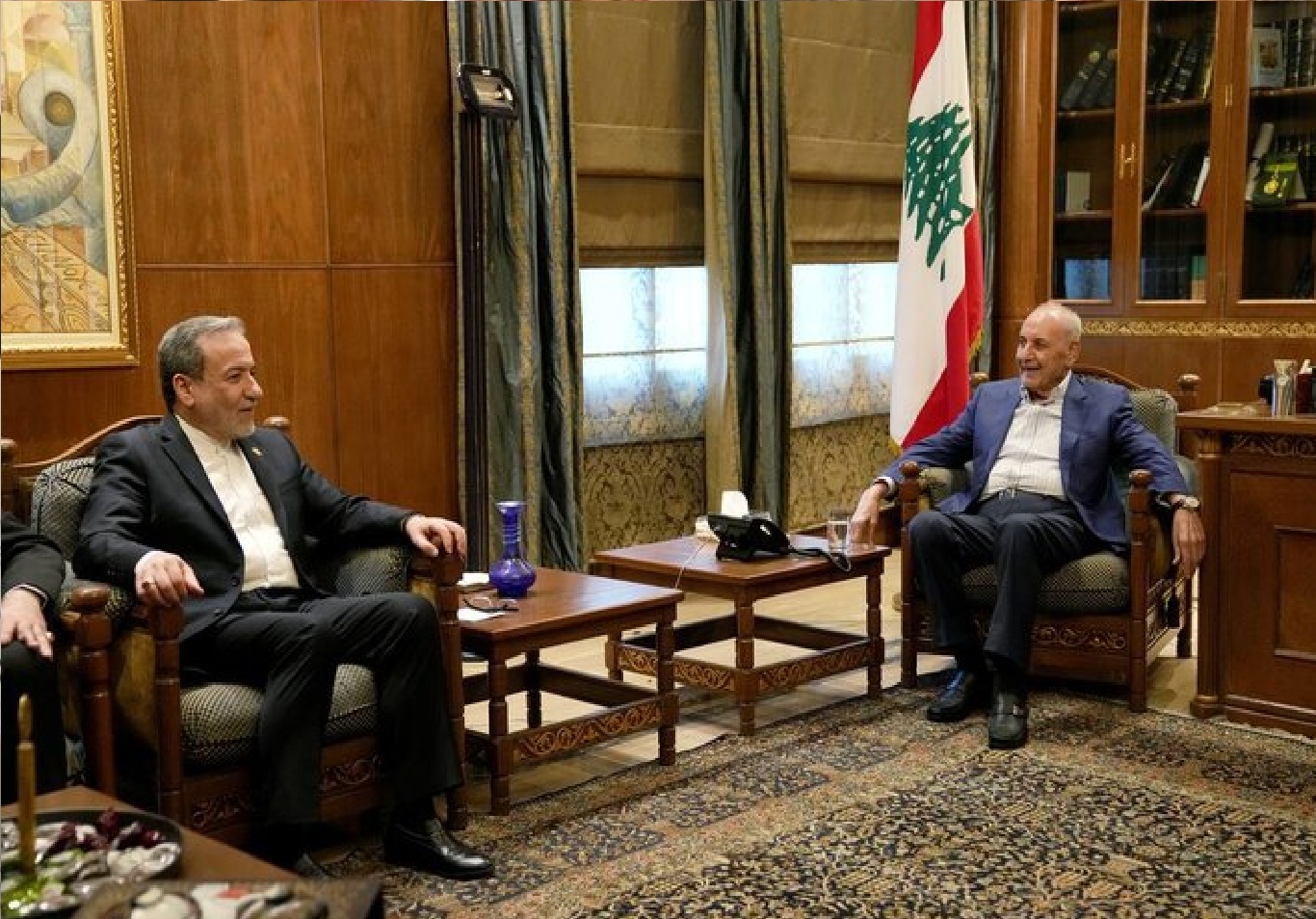 جزئیات گفتگوی تلفنی عراقچی با رئیس مجلس نمایندگان لبنان