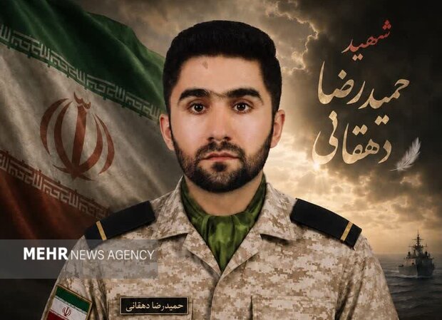 ناوبان تفنگدار نیروی دریایی ارتش به شهادت رسید