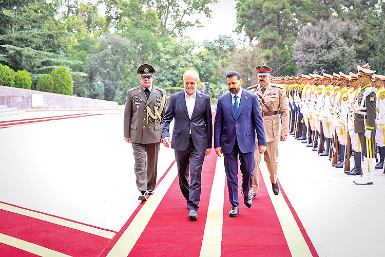دو پیام الزیدی در سفر به تهران