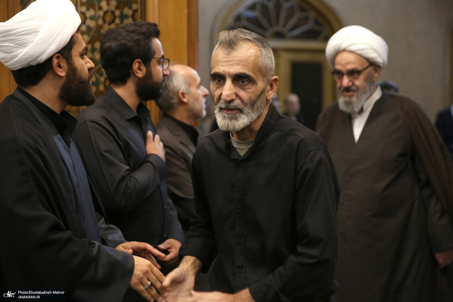 تصاویر هادی خامنهای، وزیر خاتمی و مسیح مهاجری در یک مراسم 5
