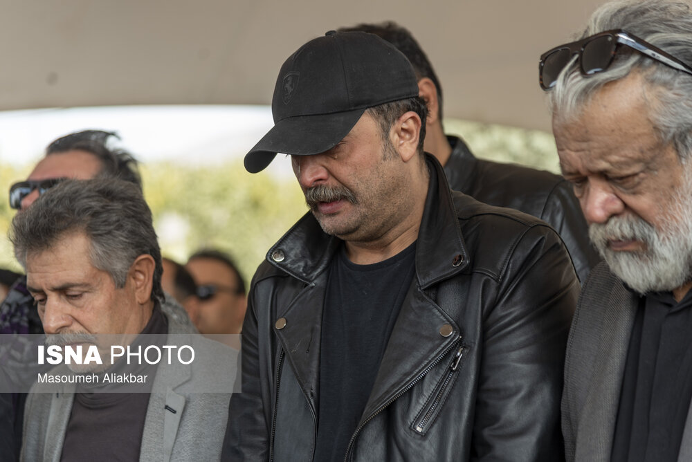 مراسم تشییع همایون ارشادی