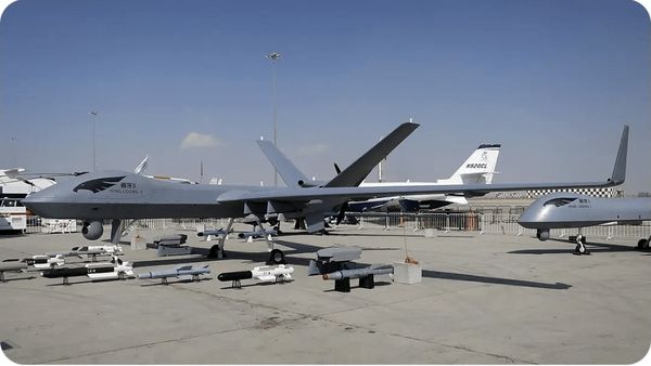 پهپاد شکارچی وارد میدان شد / رونمایی از پهپاد چینی در دبی + جزئیات