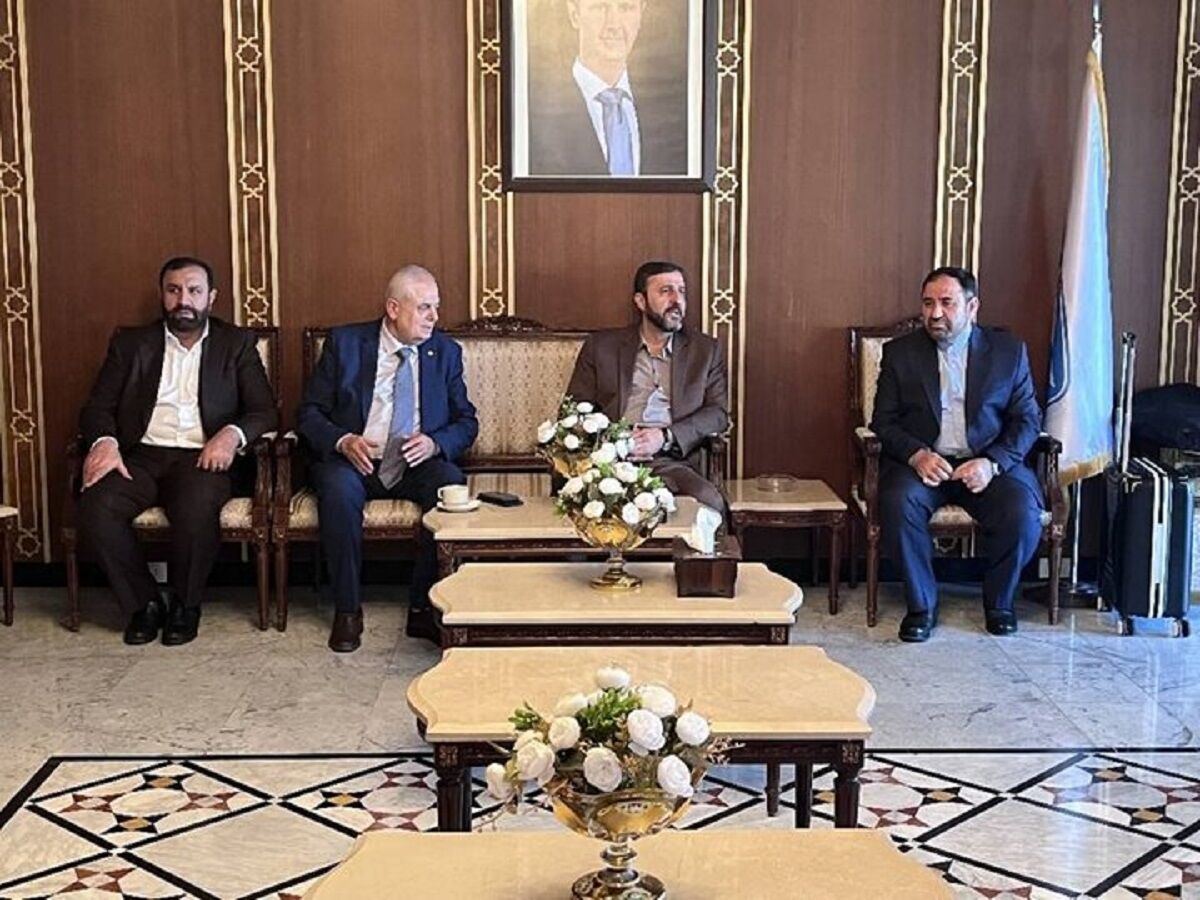  ورود دبیر ستادحقوق بشر ایران به دمشق  