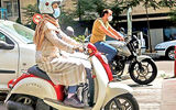 زنان در یک قدمی موتورسواری قانونی