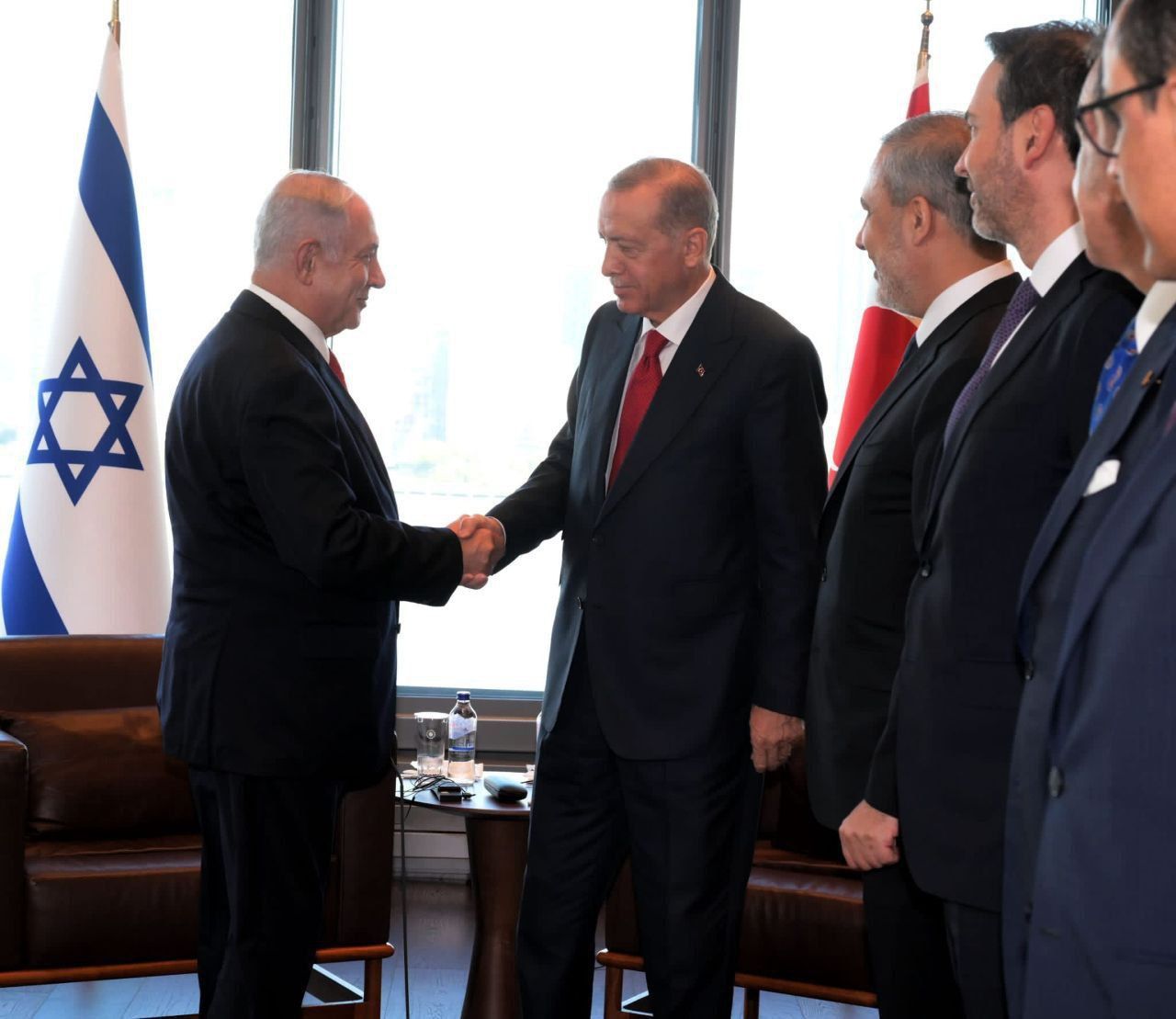 دیدار اردوغان و نتانیاهو در سازمان ملل