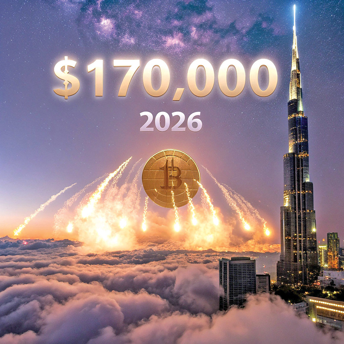 لیدر رمزارزها تا سال 2026 به 170‌هزار دلار می‌رسد؟
