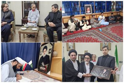 آیین‌ گرامیداشت شهادت ابراهیم رئیسی در شهرهای مختلف پاکستان + عکس