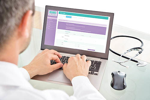 گام اول نسخه پزشکی آنلاین