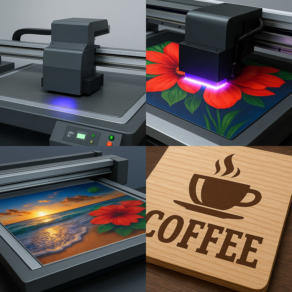 کاربرد دستگاه چاپ فلت بد و چاپ UV در صنعت چاپ مدرن - نگاهی از برند سیمای شهر