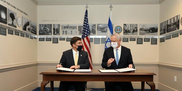امضای بیانیه در واشنگتن برای حفظ برتری نظامی رژیم صهیونیستی
