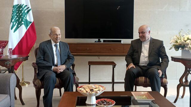 سفیر ایران در بیروت با میشل عون دیدار کرد